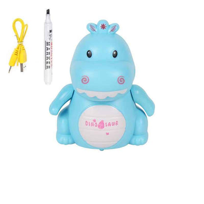 Drawn Line Magic Pet Toy Robot Pen Inductive Animal Follow Black Track Auto Run