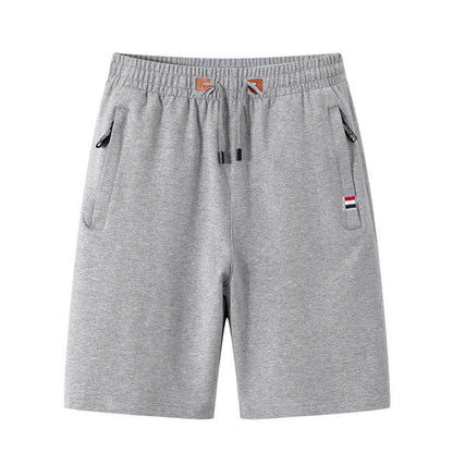 Men's Knitted Sports Shorts | Polyester Relaxed Fit M-4XL