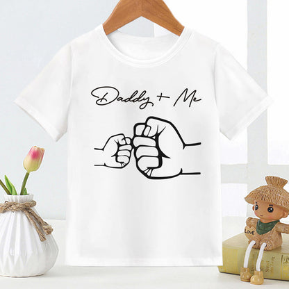 Kids Cartoon Print Modal Short Sleeve T-Shirt – Street Style