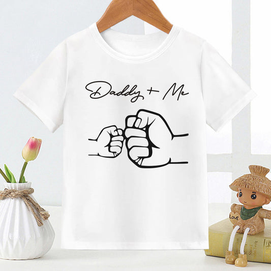 Kids Cartoon Print Modal Short Sleeve T-Shirt – Street Style