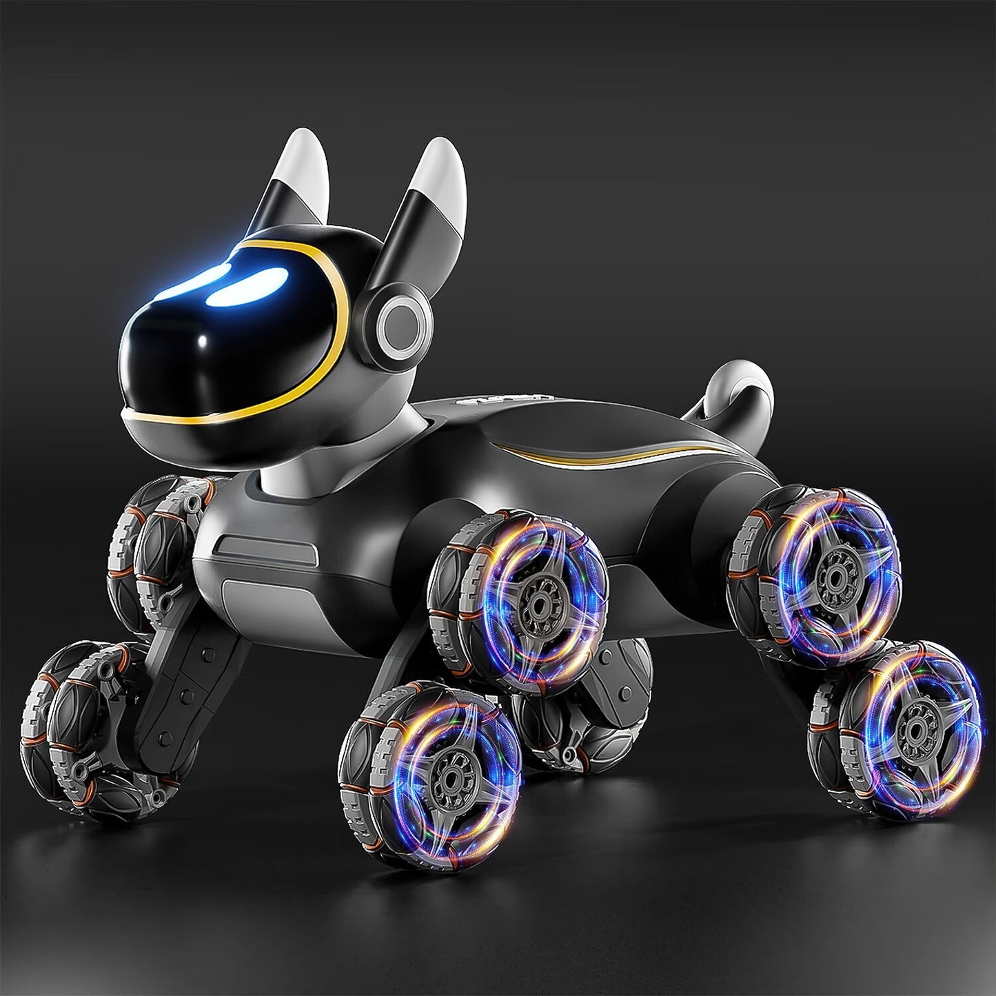 Electric RC Robot Dog | 8-Wheel Remote Control Toy