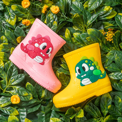 Children's Dinosaur Rain Boots | Waterproof PVC | Unisex | Inner 14-22cm
