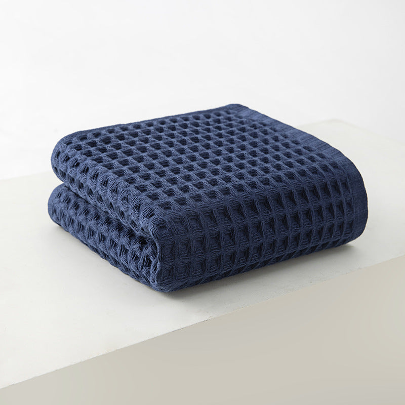 Pure Cotton Jacquard Face Towel | Low-Lint 34x72cm | 7 Colours