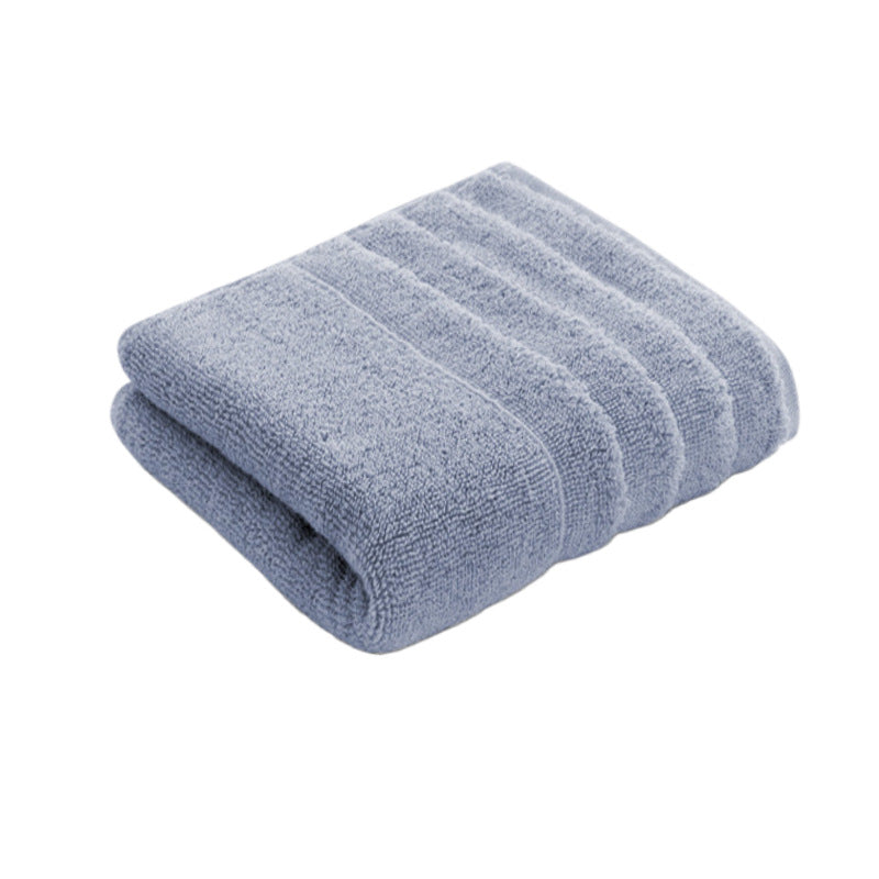 Cotton Jacquard Towel | Soft & Absorbent | 3 Sizes | White, Dark & Light Gray