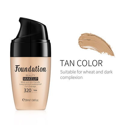 Liquid Foundation & Concealer – Moisturising Natural Finish 3 Shades
