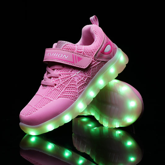 Kids' LED Light-Up Trainers – USB Rechargeable