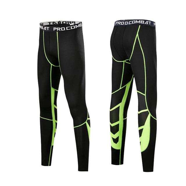 Men's Compression Pants – Sports Leggings, Multiple Colours, S–3XL