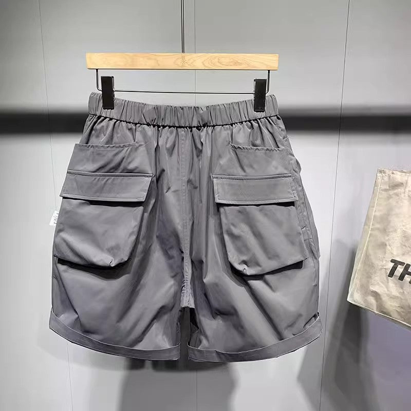 Men's Loose Fit Workwear Shorts | Casual Cargo Shorts with Pockets