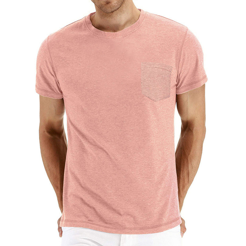 Men's Casual Cotton Crewneck T-Shirt | Loose Fit