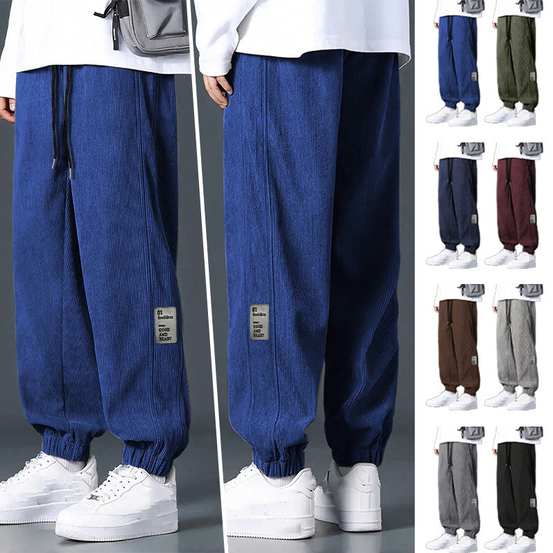 Men's Slim-Fit Corduroy Trousers | 7 Colours | S-2XL