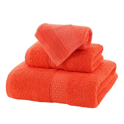 Long-Staple Cotton Towel Set | Absorbent Jacquard Towels | JParker