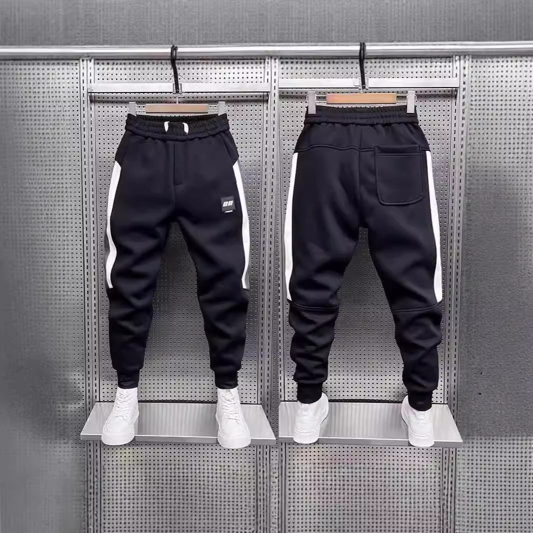 Men's Cropped 7/8 Jogger Pants – Ankle-Banded Drawstring