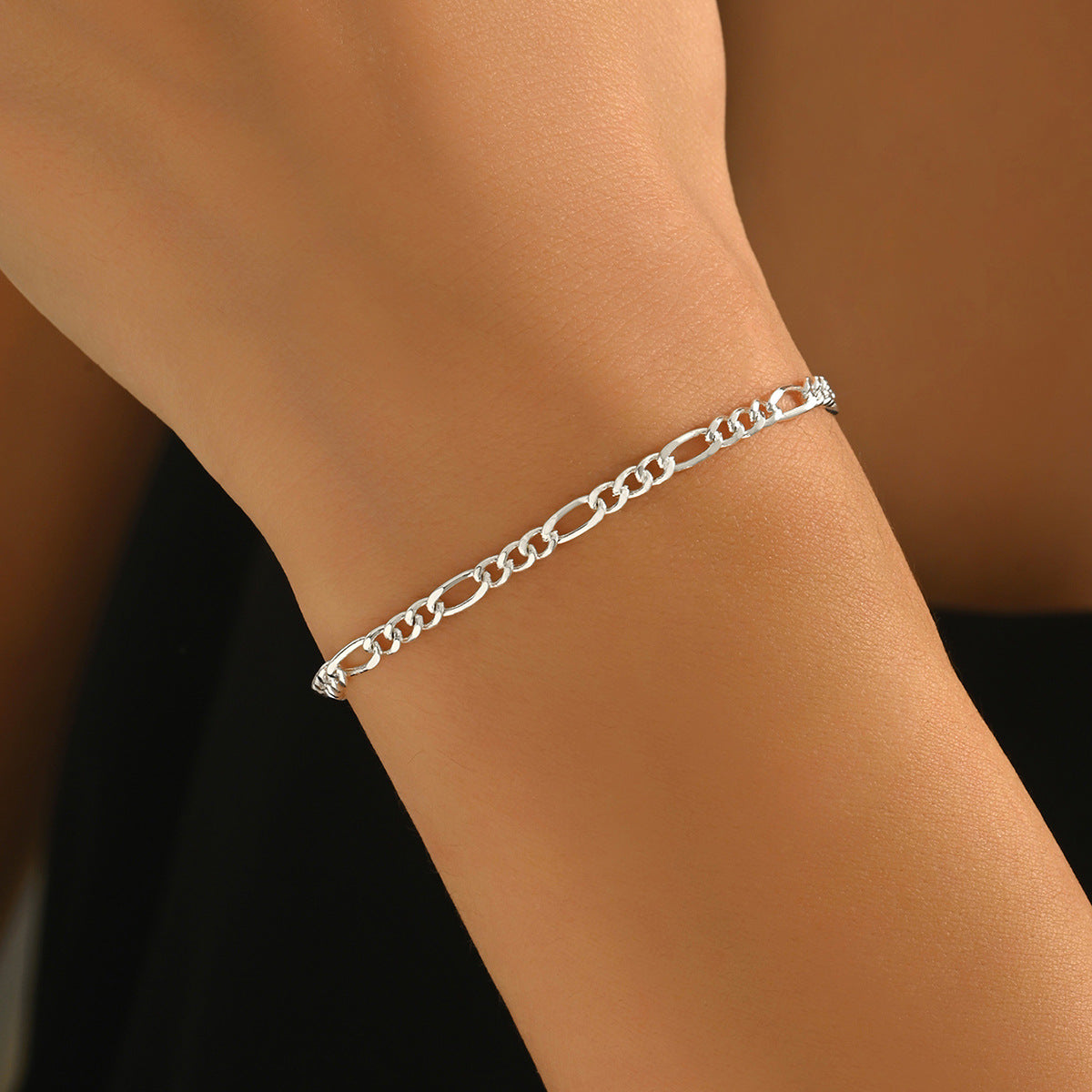 Delicate Geometric Chain Bracelet | Minimalist Women's Jewellery