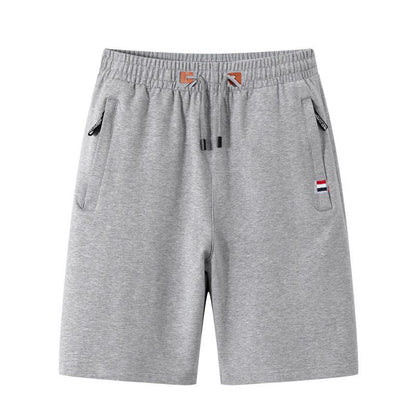 Men's Knitted Sports Shorts | Polyester Relaxed Fit M-4XL