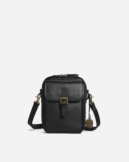 Women's Small PU Leather Crossbody Bag | Multi-Compartment Shoulder Bag