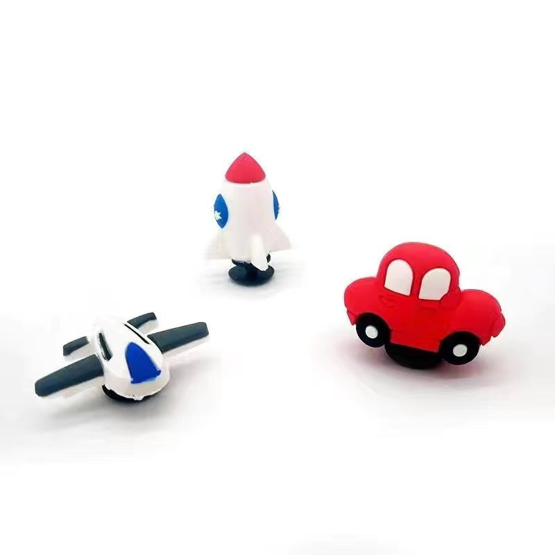 3D Cute Pet Charm Ball Accessories Set – Kawaii Doll Charms, 4 Styles