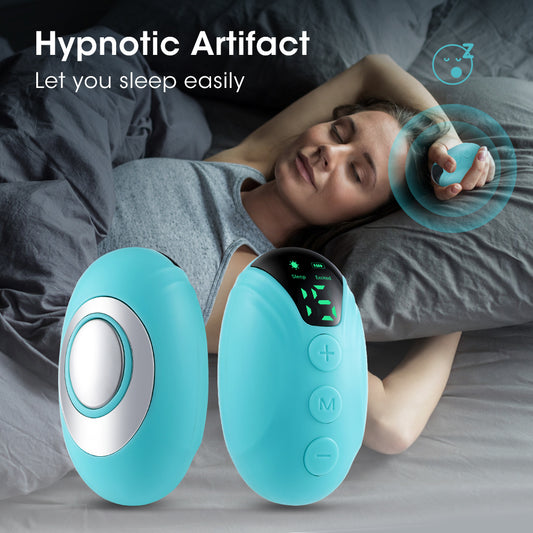 EMS Micro-current Sleep Aid Device - Drug-Free Relaxation & Insomnia Relief Therapy Tool