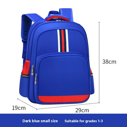 Kids' Nylon School Backpack – Air Pillow Straps & Anti-Theft, 20–35L