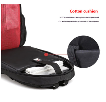 Men's 16 Inch Anti-Theft Laptop Backpack with USB Charging Port