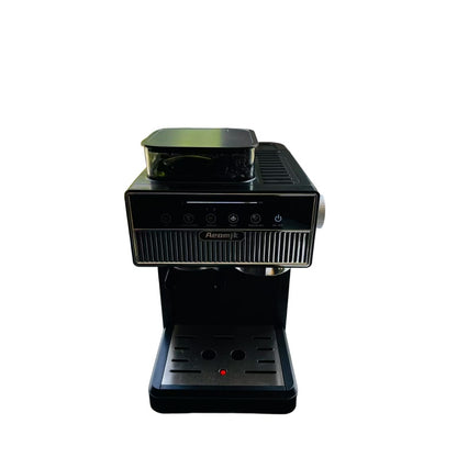 Sleek Black Coffee Machine – Barista-Quality Home Coffee Maker