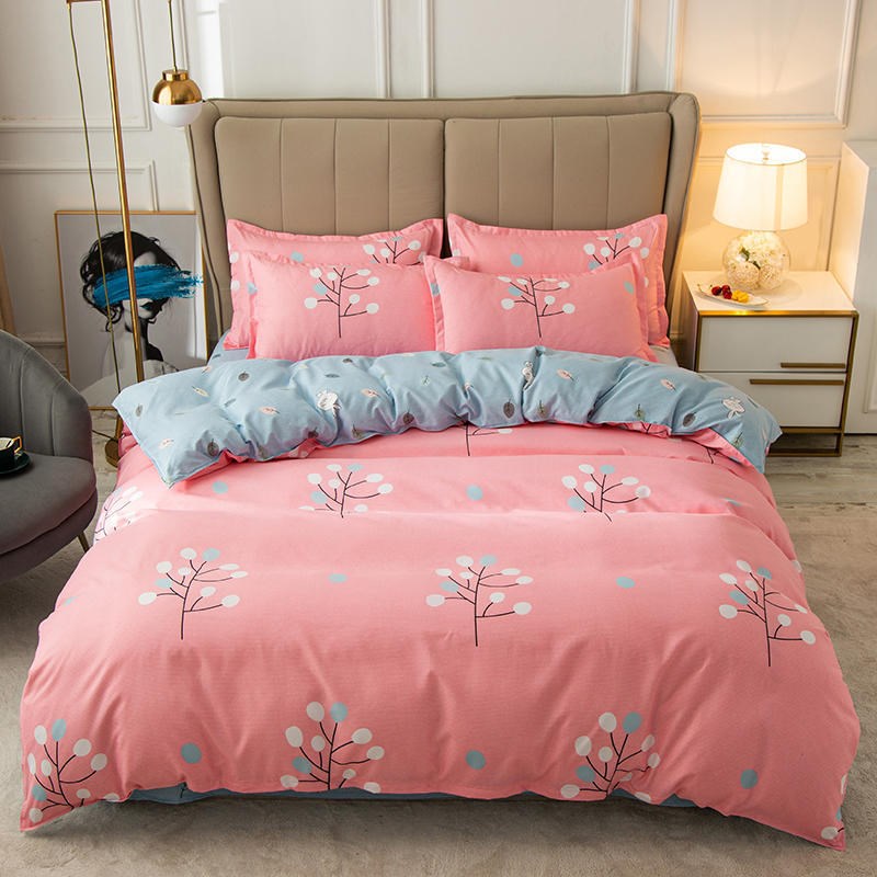 Printed Cotton Duvet Cover | Single, Double & King Sizes