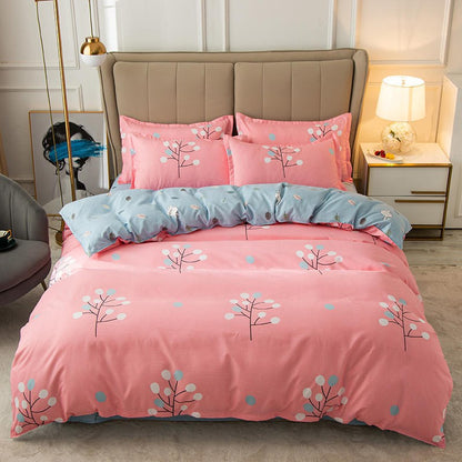 Printed Cotton Duvet Cover | Single, Double & King Sizes