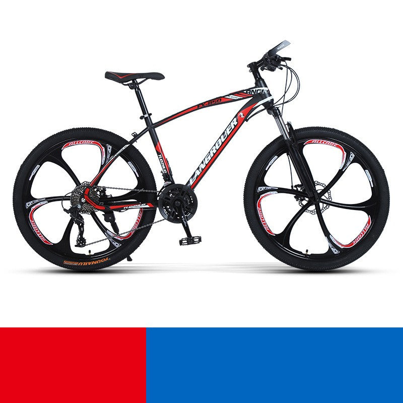 Mountain Bike – Carbon Steel Double Disc Brake Variable Speed Cross-Country