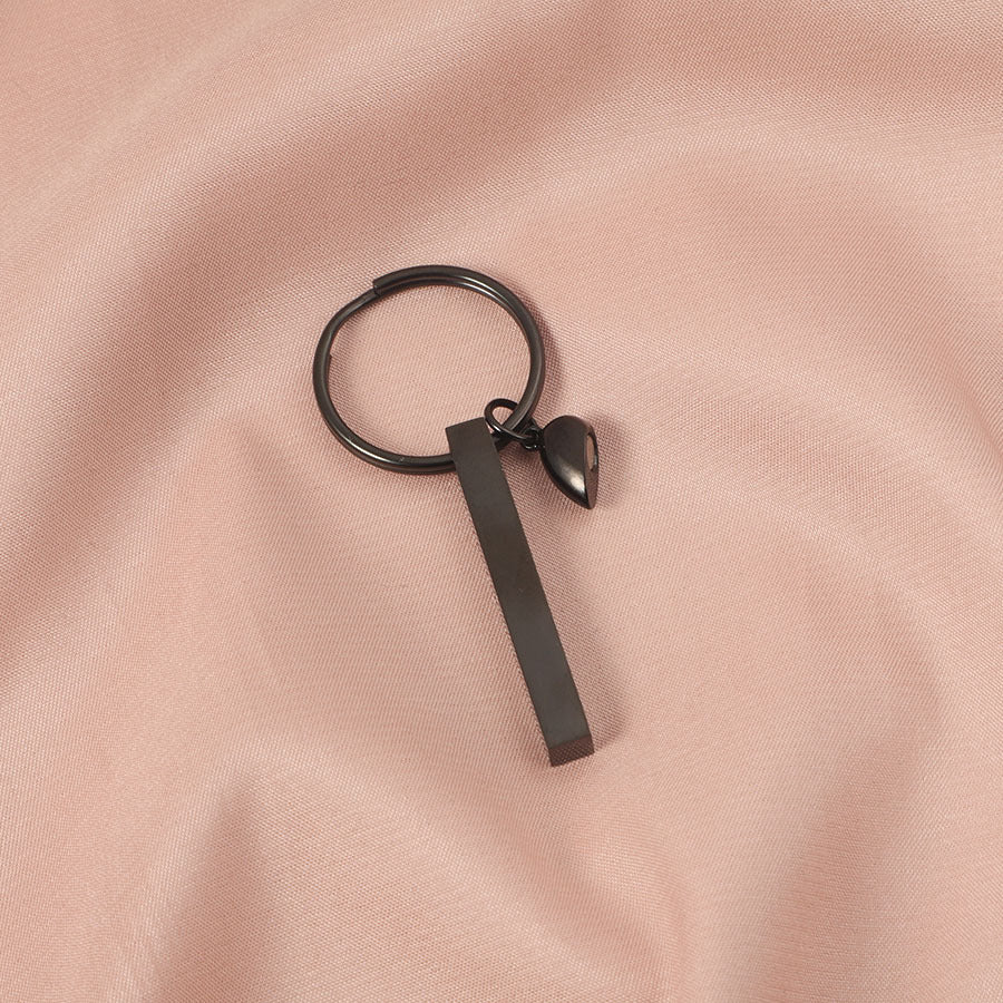 Magnetic Love Heart Couple Keychain | 3D Titanium Steel Split Heart