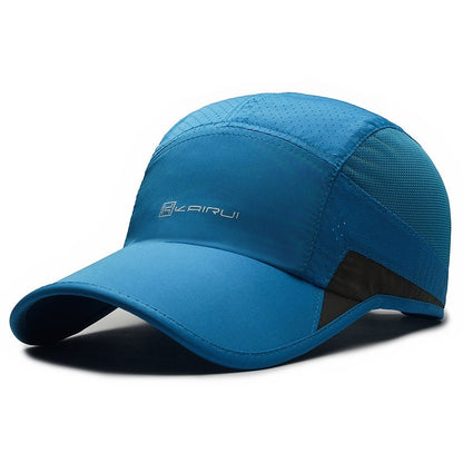 Quick-Dry Breathable Peaked Cap - Lightweight Hollow Unisex