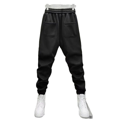 Men's Vertical Stripe Slim-Fit Trousers | High Waist M-3XL