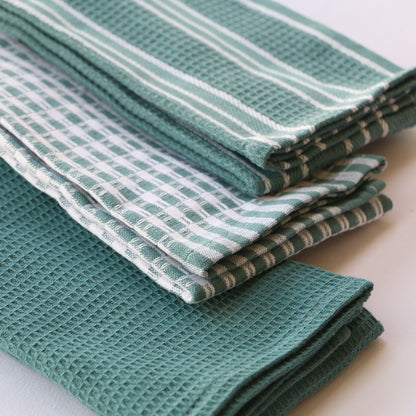 Cotton Kitchen Multi-Purpose Towel 3-Pack | Assorted Sizes