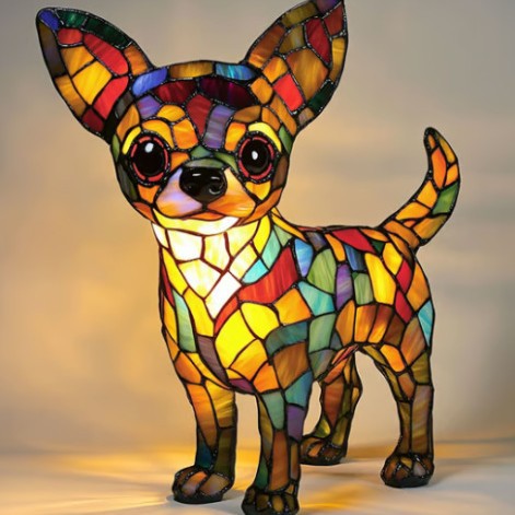 Animal Resin Night Light | Dog, Cat & Owl Designs