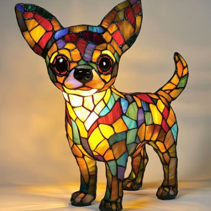 Animal Resin Night Light | Dog, Cat & Owl Designs