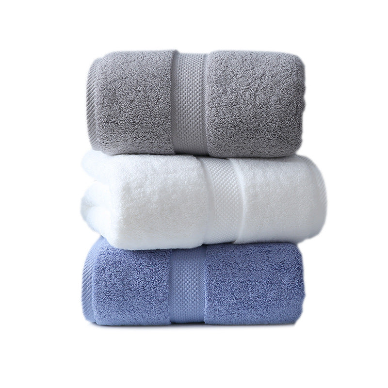 Premium Long-Staple Cotton Bath Towel | Thick Jacquard | 80×160cm