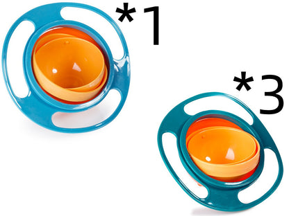 360° Rotating Spill-Proof Baby Bowl
