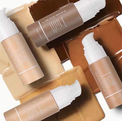 Oil-Control Liquid Foundation & Concealer – 13 Shades, Multi-Pack