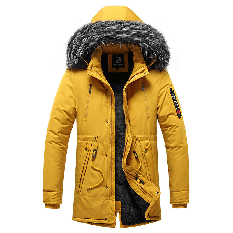 Men's Hooded Cotton-Padded Coat | Casual Winter Outerwear