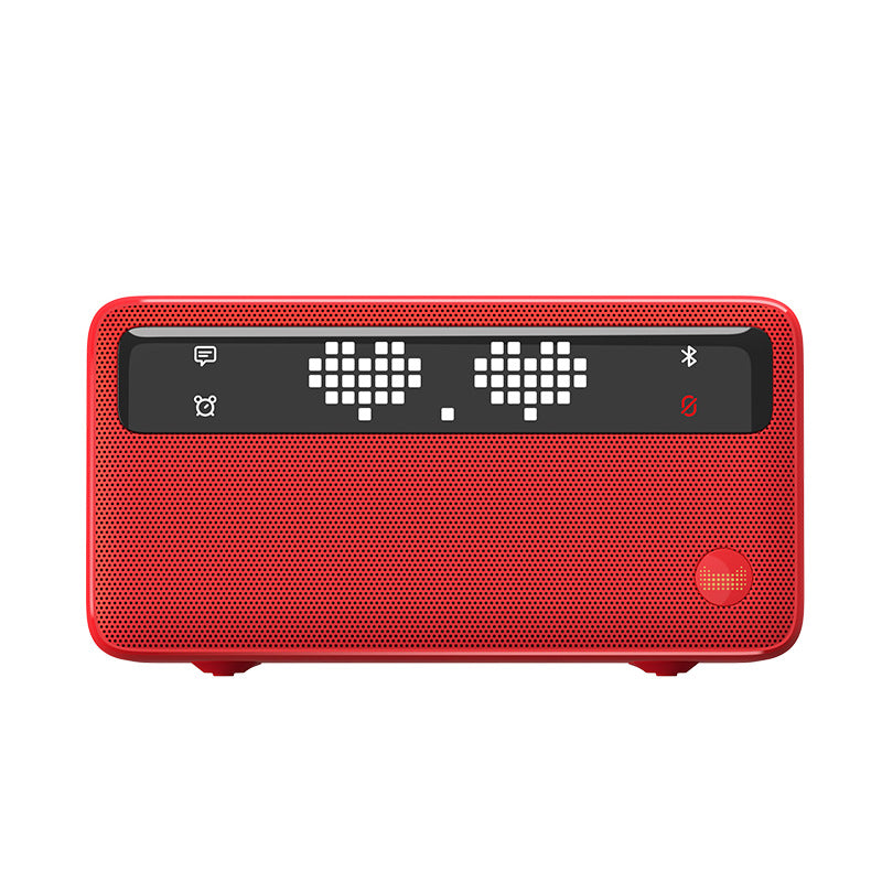 Robot Bluetooth Speaker with Smart Clock Display