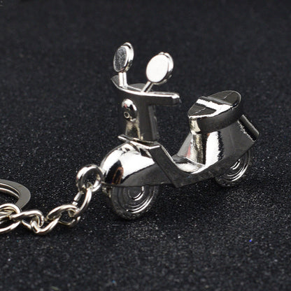 Zinc Alloy Miniature Motorcycle Keychain | Biker Gift