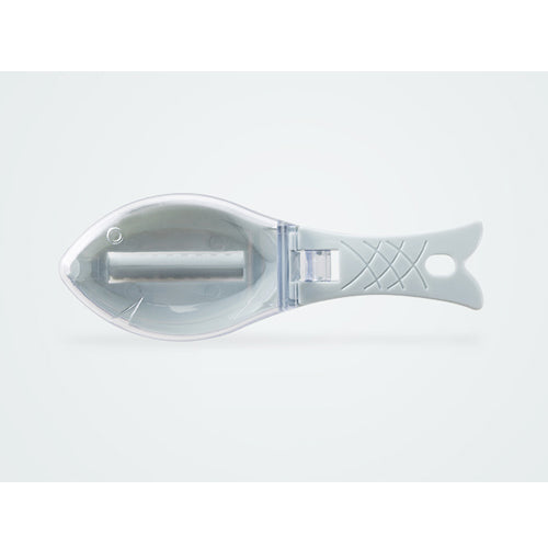 Fish Scale Scraper with Cover & Hanging Hook | Kitchen Descaling Tool