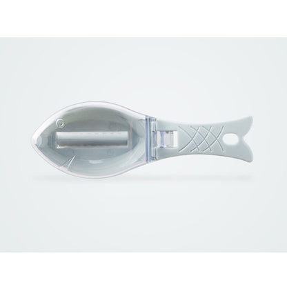Fish Scale Scraper with Cover & Hanging Hook | Kitchen Descaling Tool