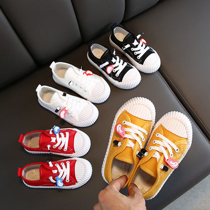 Children's Canvas Shoes | Breathable Non-Slip | Sizes 21-25