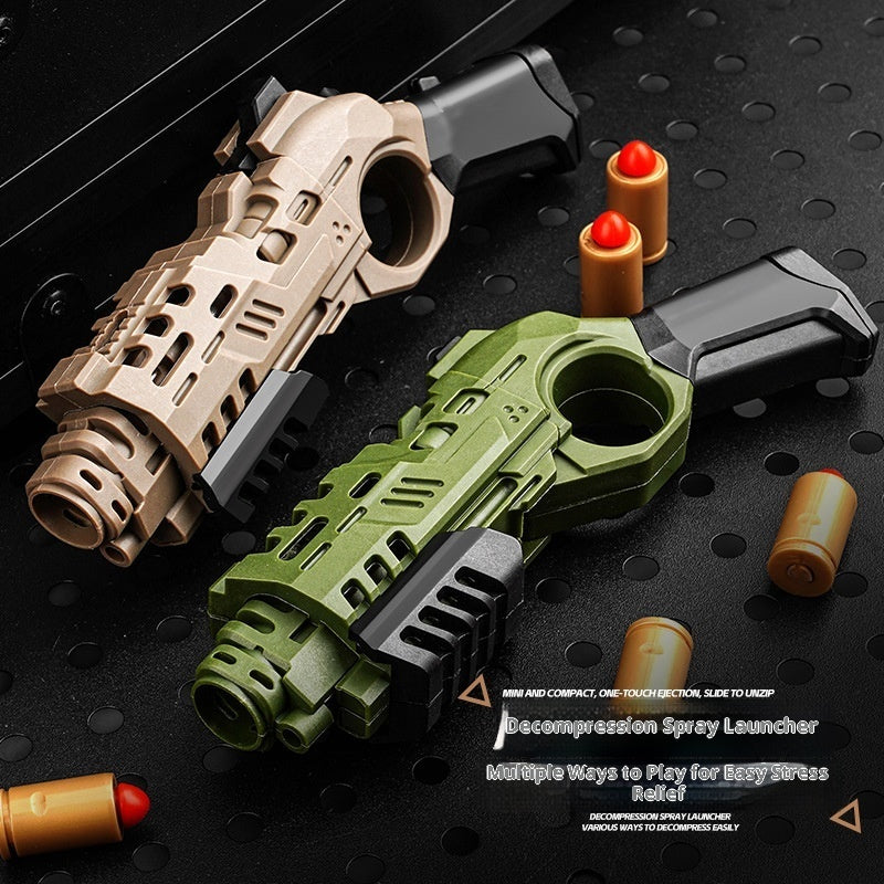 Soft Bullet Transmitter Toy Gun | Kids Decompression Play Toy