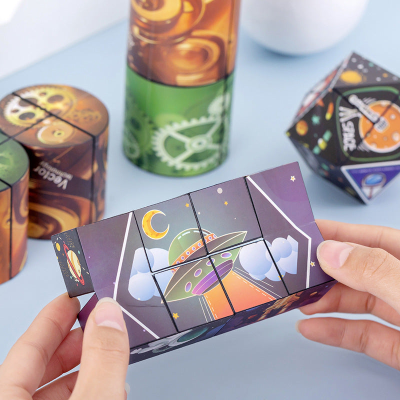 Infinite Cube Fidget Puzzle Toy | Stress Relief & Focus Aid