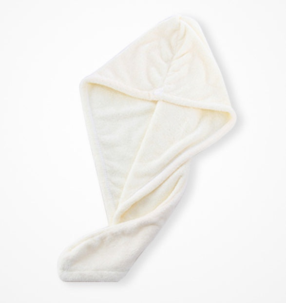 Coral Fleece Hair Drying Cap | Quick-Dry & Soft | Pack of 1, 2, 3 or 4