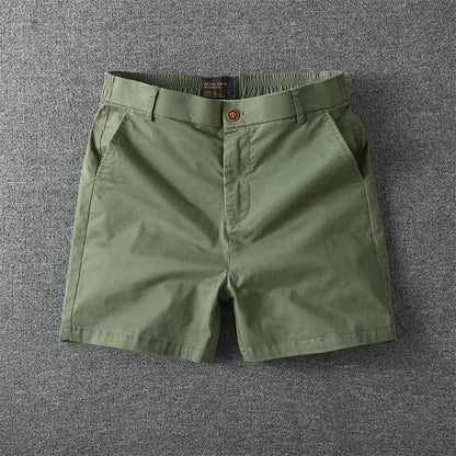 Men's Slim Fit Cotton Cargo Shorts