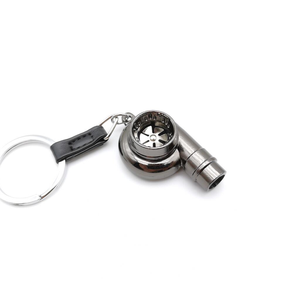 Turbo Whistle Alloy Keychain | Car Charm 12 Colours | JP Collections
