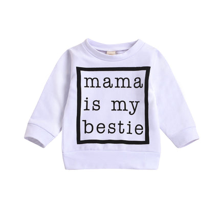 Children's Mama Slogan Pullover Sweatshirt | Unisex Kids Top