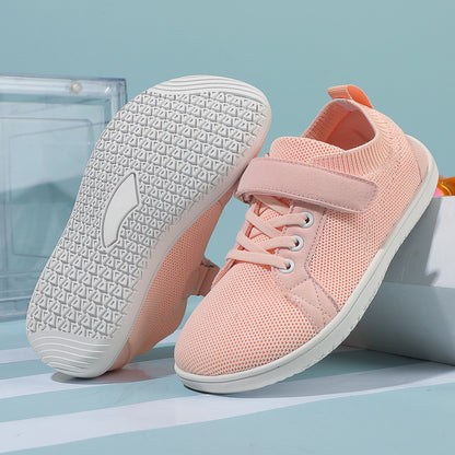 Children's Wide-Toe Soft Sole Casual Trainers