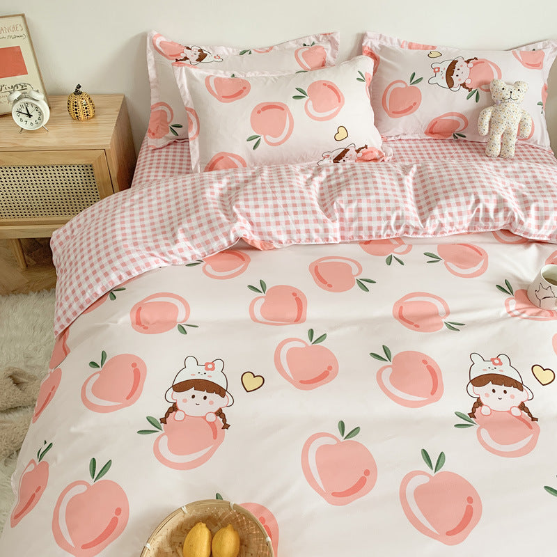 Printed Polyester Bedding Set 3 or 4 Piece | 10 Designs 5 Sizes